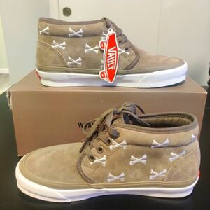 Vans Vault LX WTAPS collaboration Chukka boot skate sneaker